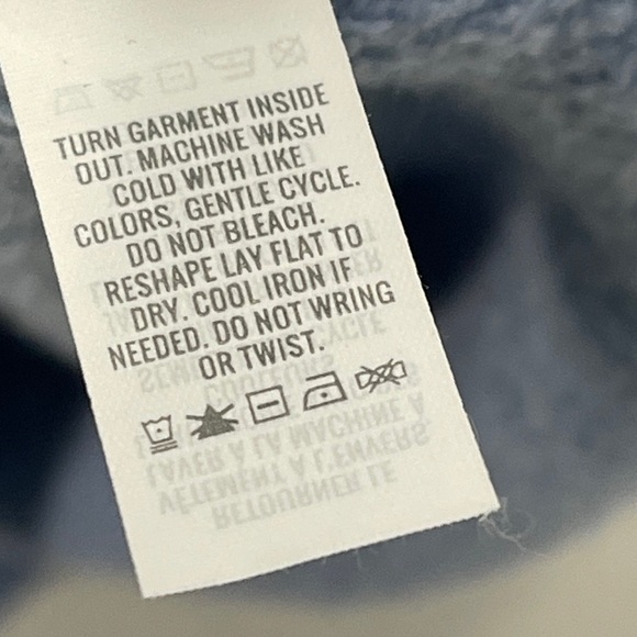 Aerie Monaco Blue Oversized Ribbed Sweater size XS - Picture 6 of 6